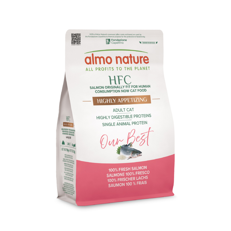 Almo Nature HFC Cat Adult Highly Appetizing Salmone 1,2kg
