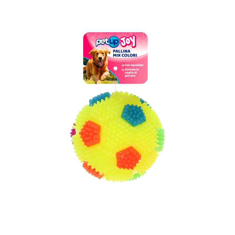 Petup Joy Pallina per cani con squeaker 7,5 cm