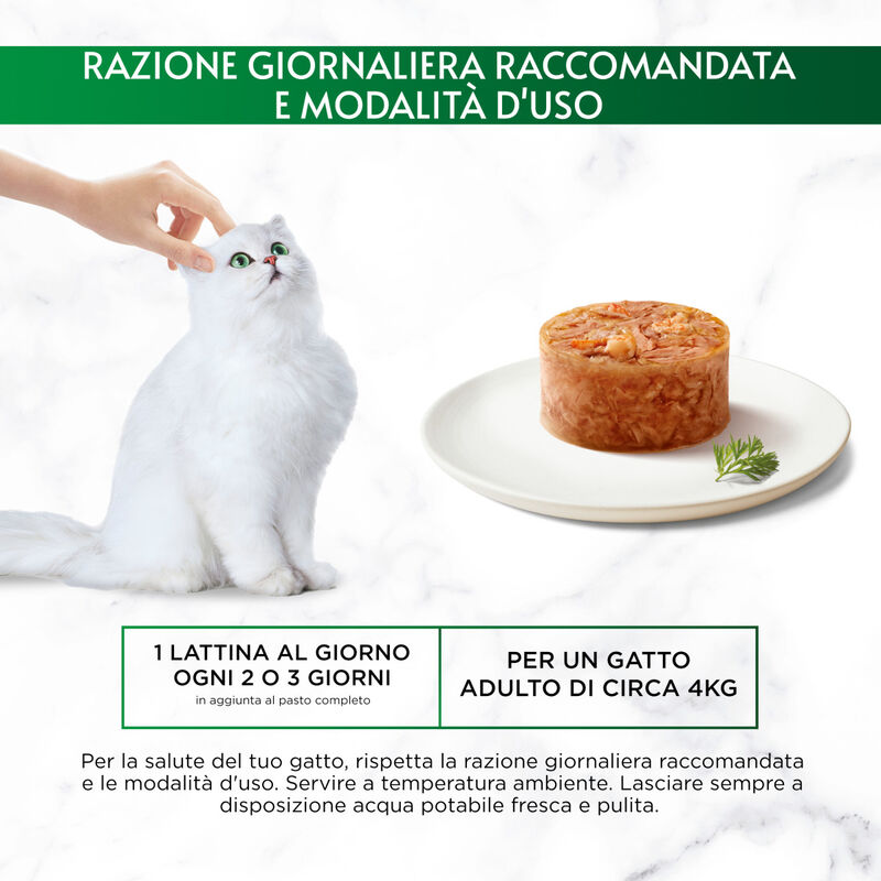 Gourmet Nature's Creations Fiocchi di Tonnetto in Gelèe con Gamberetti 70gr