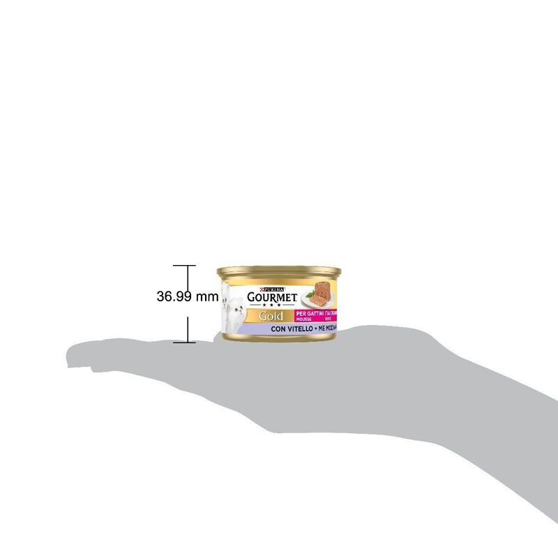 Gourmet Gold Cat Kitten Mousse con Vitello 85 gr
