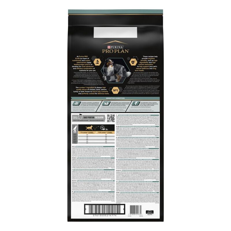 Purina Pro Plan Dog Adult Medium Sensitive Digestion Agnello 14 kg