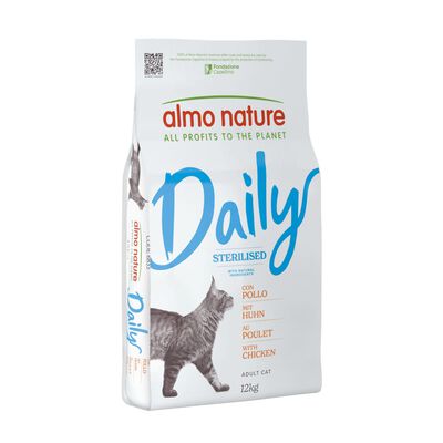 Almo nature Daily Cat Sterilised Pollo 12 kg
