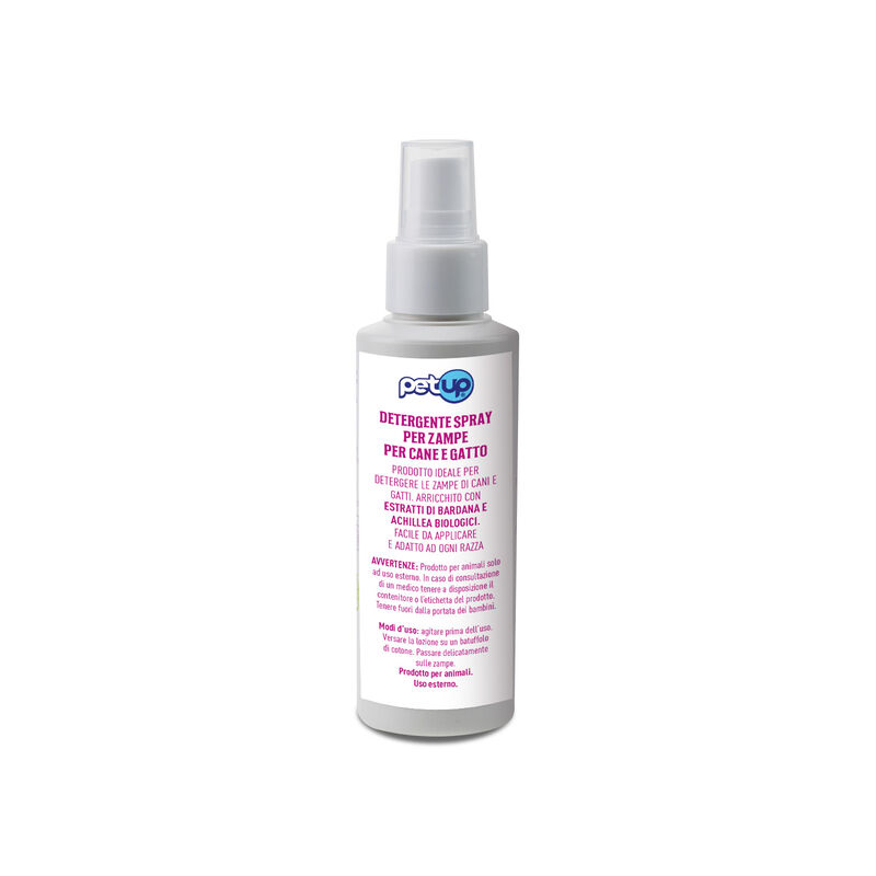 Petup Spray Detergente Zampe per Cani e Gatti 100 ml