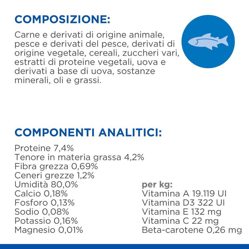 Hill's Science Plan Cat Mature Adult 7+ con Pesce Oceanico Bustina 85 gr