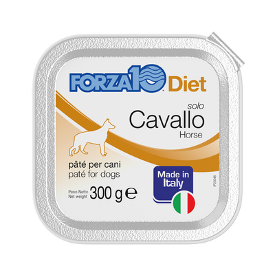 Forza10 Diet Dog Solo Diet paté con Cavallo 300 gr