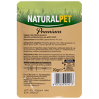 Naturalpet Premium Cat Adult Tonno con Pesce Bianco 70g