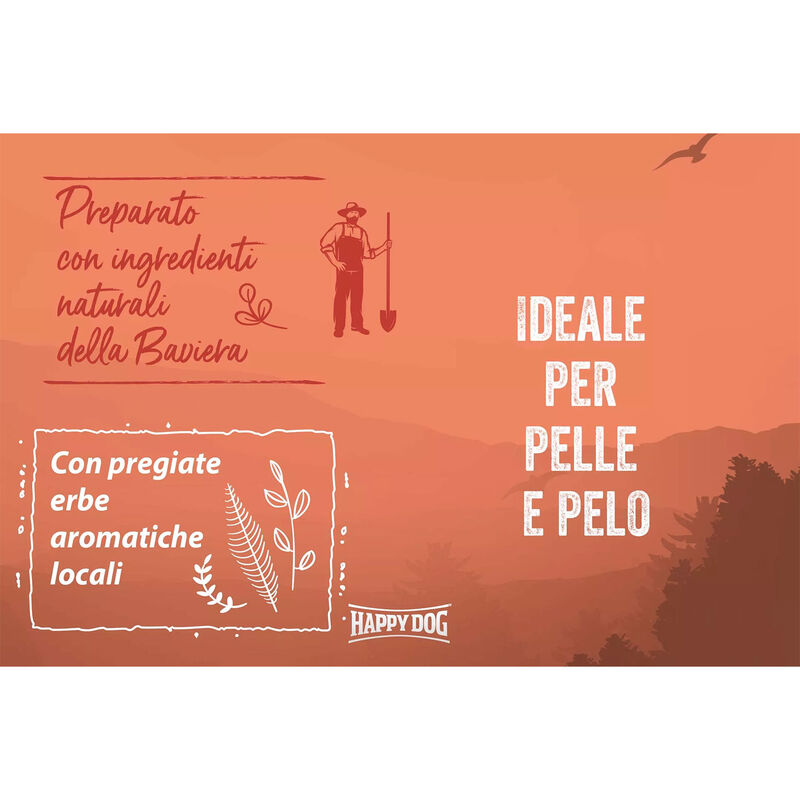 Happy Dog Adult NaturCroq Salmone e riso 4 kg
