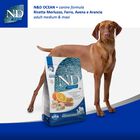 Farmina N&D Ocean Dog Adult Medium & Maxi Merluzzo, Farro, Avena e Arancia 12 kg
