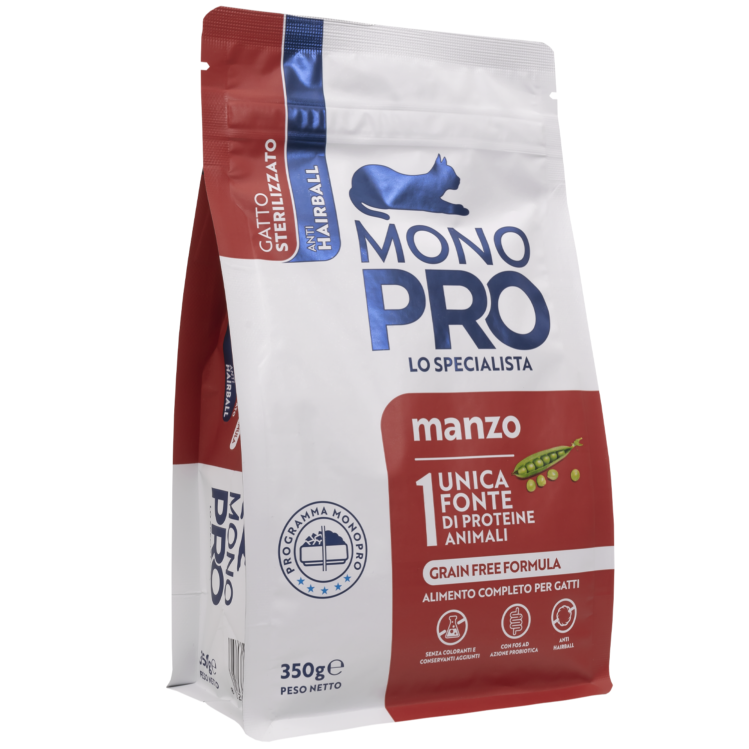 Monopro gatto Manzo 