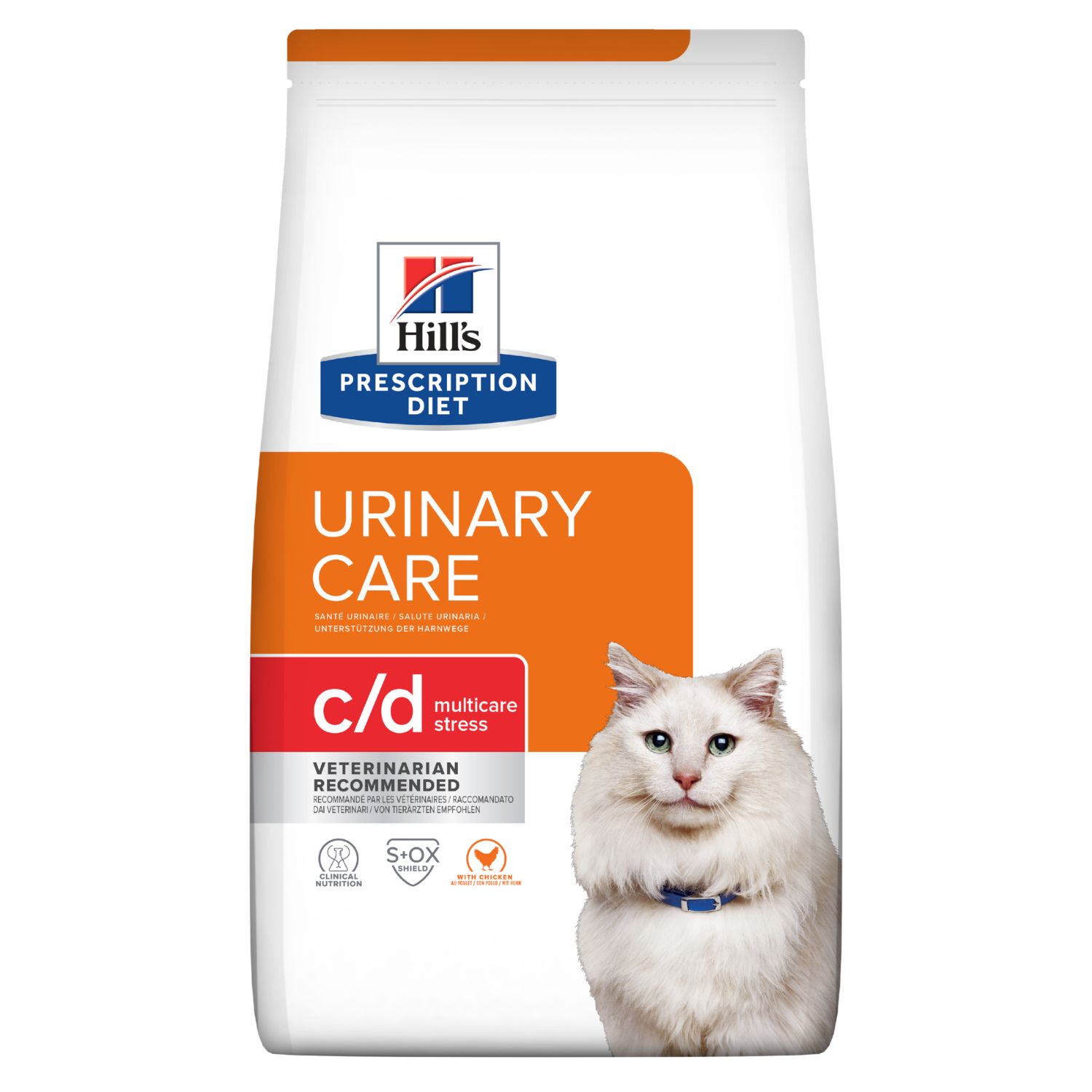 Hill's Prescription Diet Cat c/d Multicare Stress Pollo 3 kg img