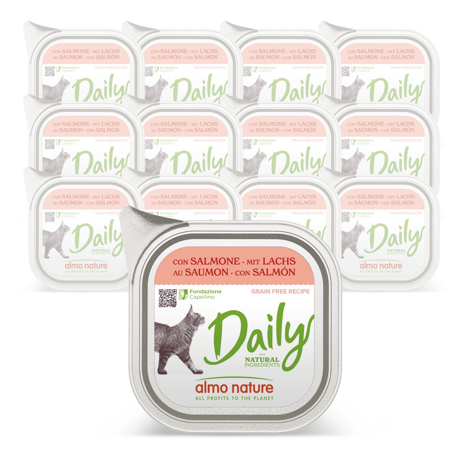 Almo Nature Daily Cat Adult Salmone 100g
