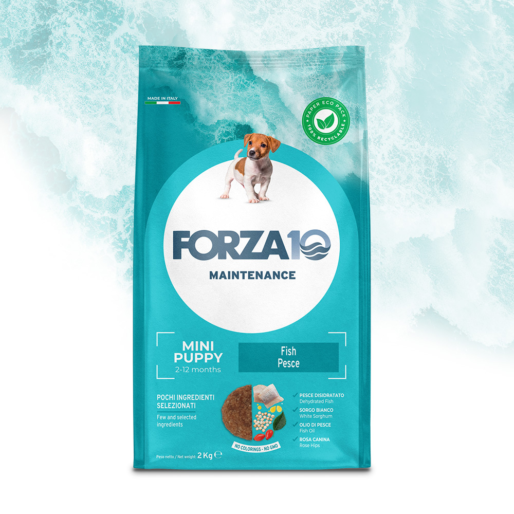 Forza 10 Maintenance Dog mini Puppy al Pesce 2 kg