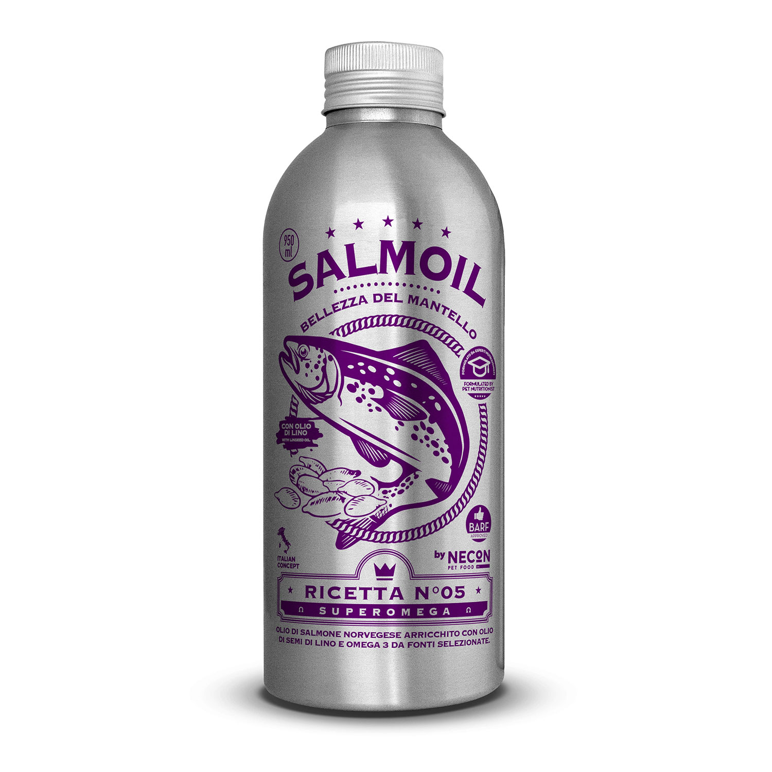 Necon Salmoil Benessere Cute e Pelo n. 5 500ml img