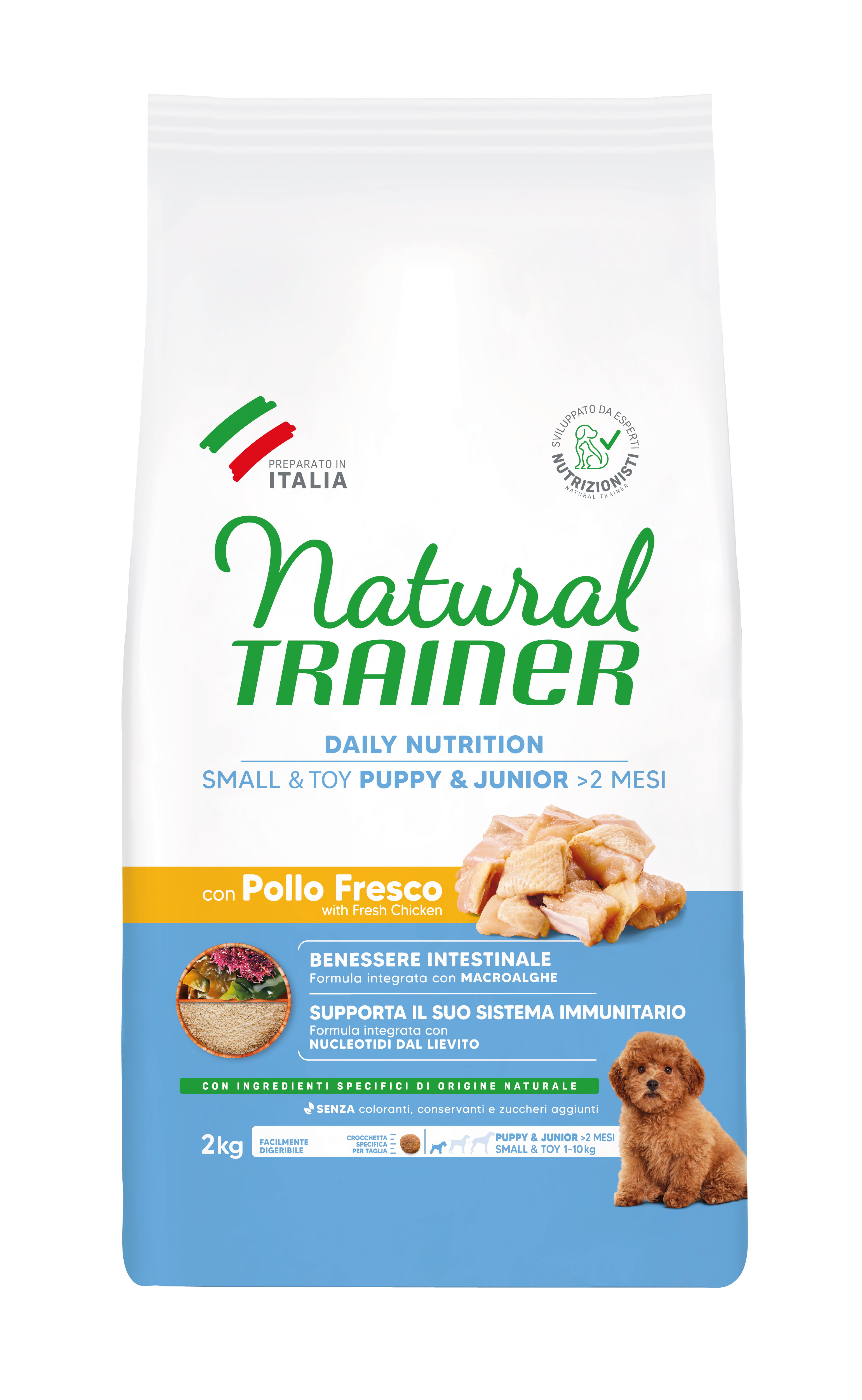 Natural Trainer Dog Puppy&Junior Mini Pollo 2 kg