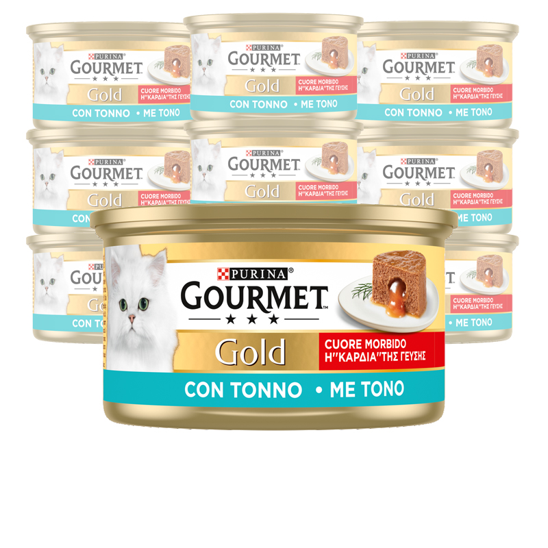 Gourmet Gold Cuore Morbido Cat Adult con Tonno 85 gr