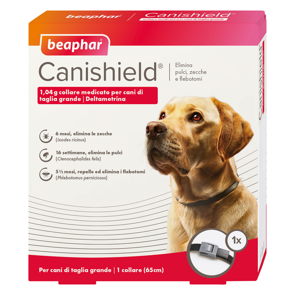 Beaphar Canishield Collare antiparassitario cane tg L img