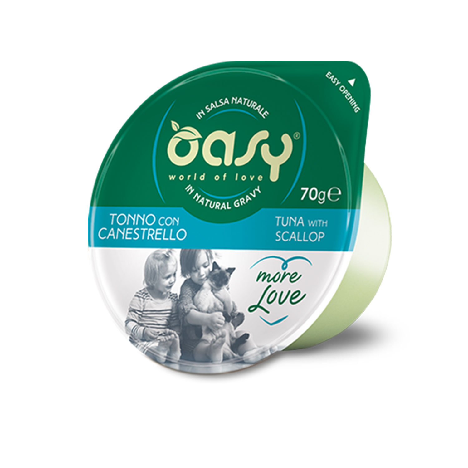 Oasy More Love Tonno con Canestrello 70gr