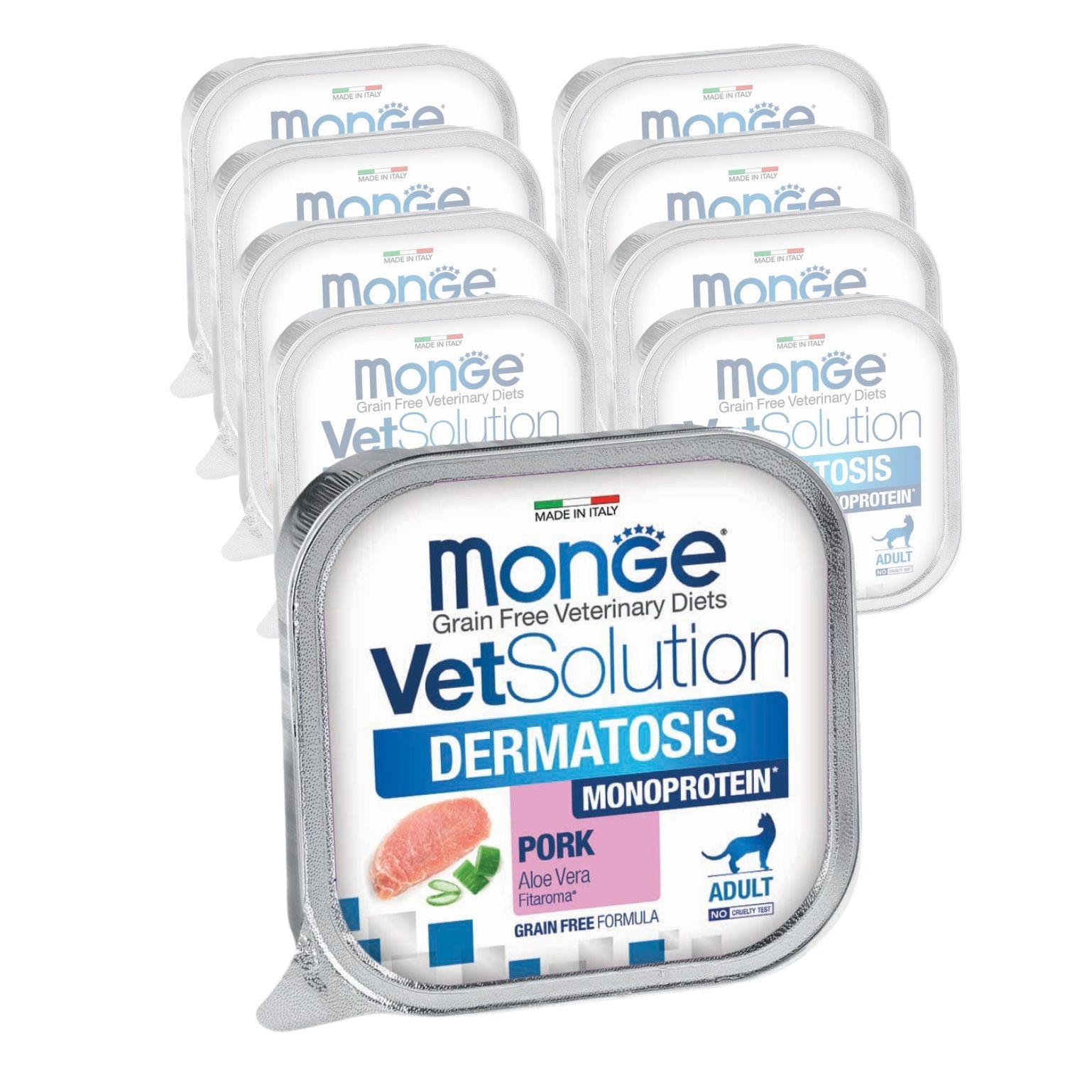 Monge VetSolution Cat Dermatosis 100 gr img