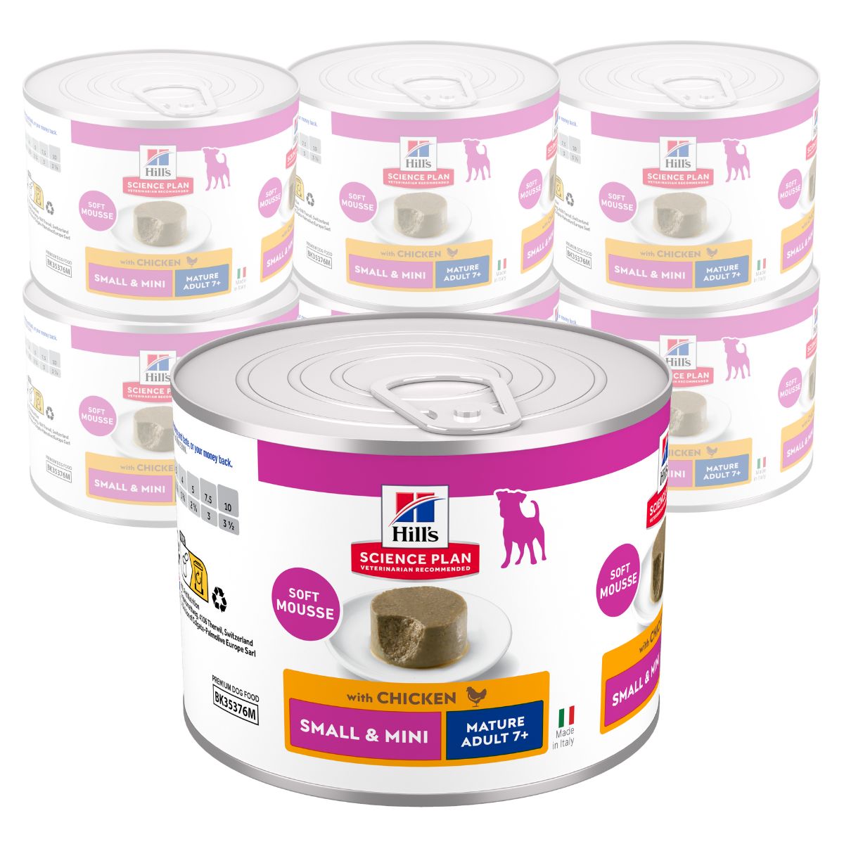 Hill's Science Plan Dog Adult Small & Mini Mature 7+ al pollo 200 gr img