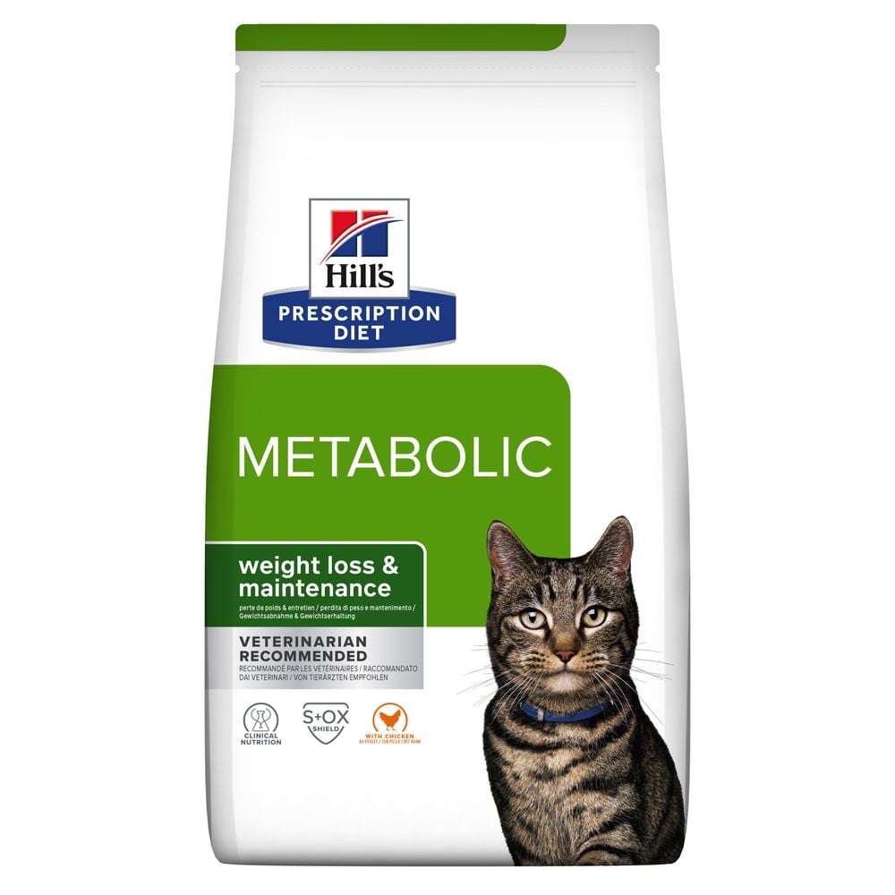 Hill's Prescription Diet Cat Metabolic Weight & Diabetes Management con Pollo 3 kg img