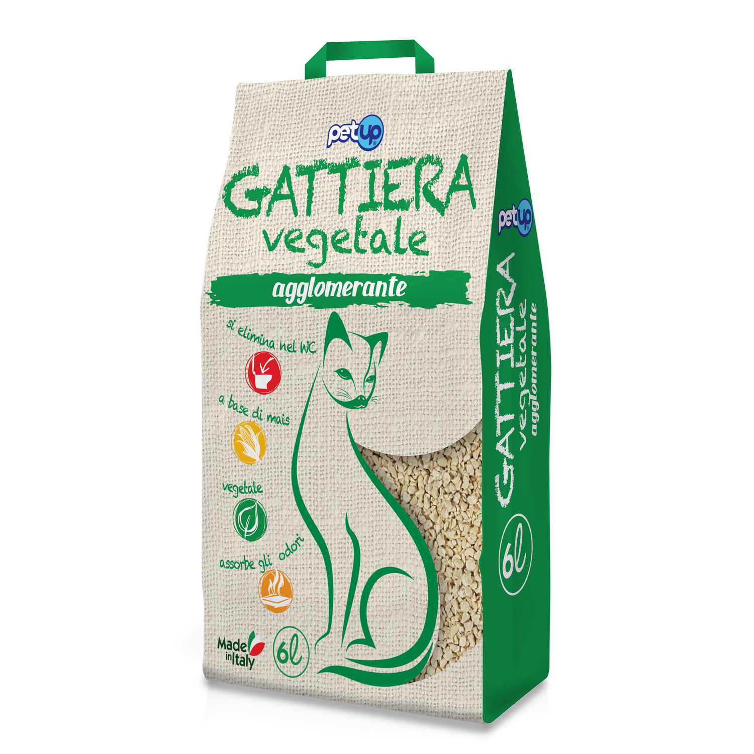 Petup Gattiera Vegetale 6 Lt img