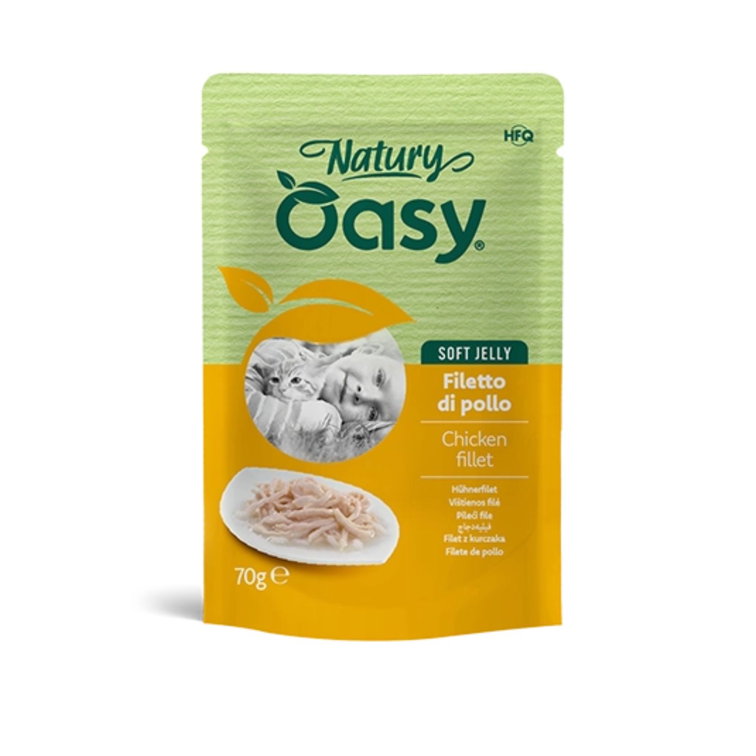Oasy Natury cat adult Filetto di Pollo 70 gr img