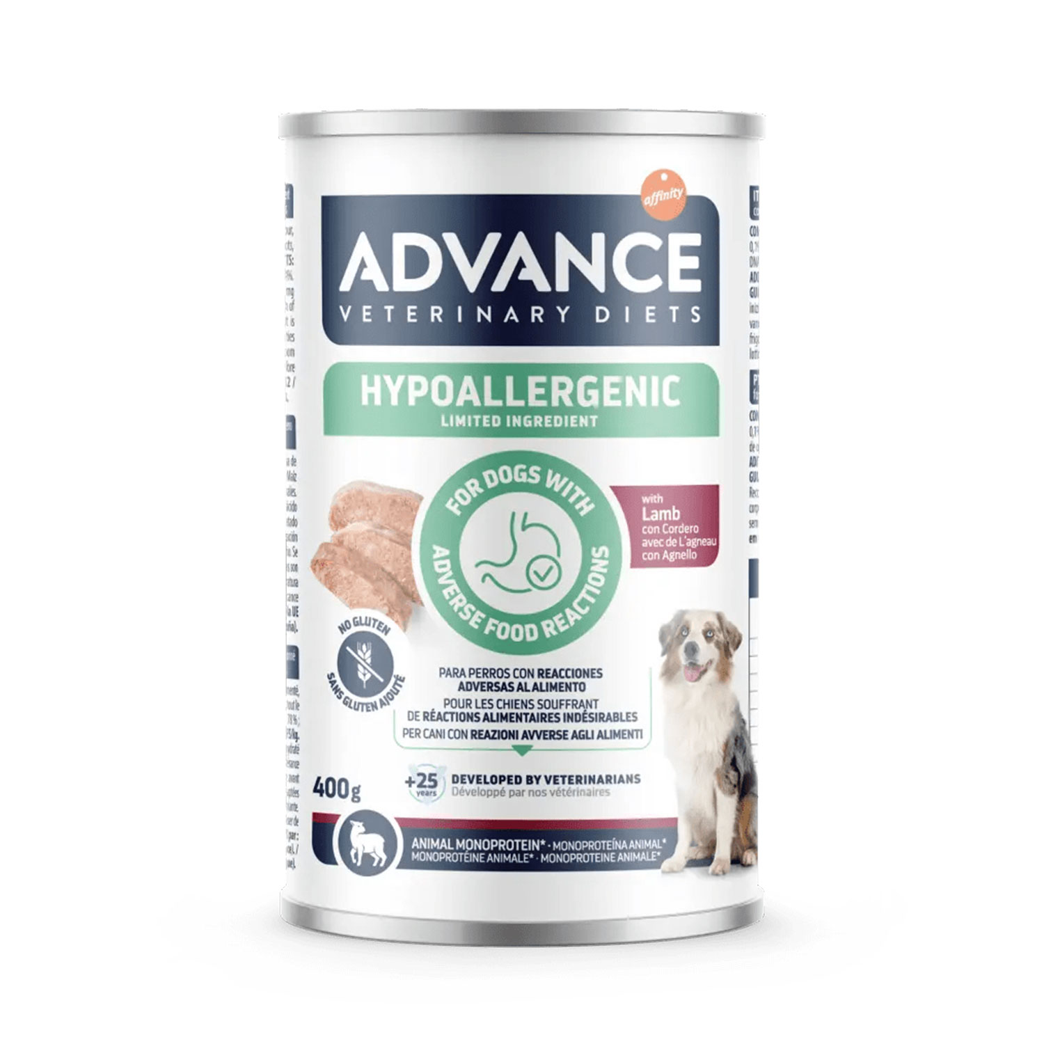 Advance Veterinary Diets Dog Hypoallergenic Agnello 400g img