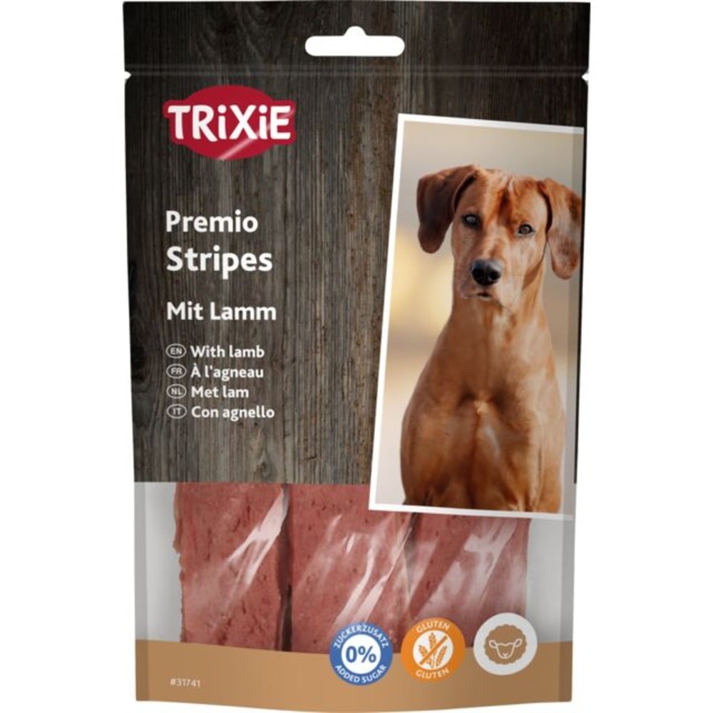 Trixie Dog Stripes con agnello 100g