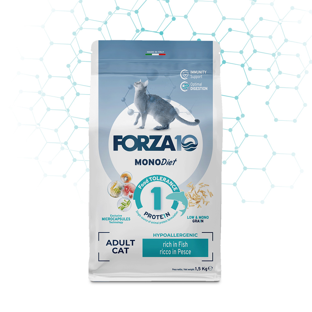 Forza10 Mono Diet Cat Adult Regular al Pesce 1,5 kg