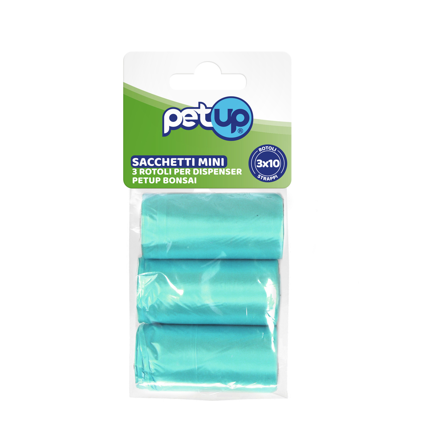Petup Sacchetti igienici Mini per cani 3 rotoli