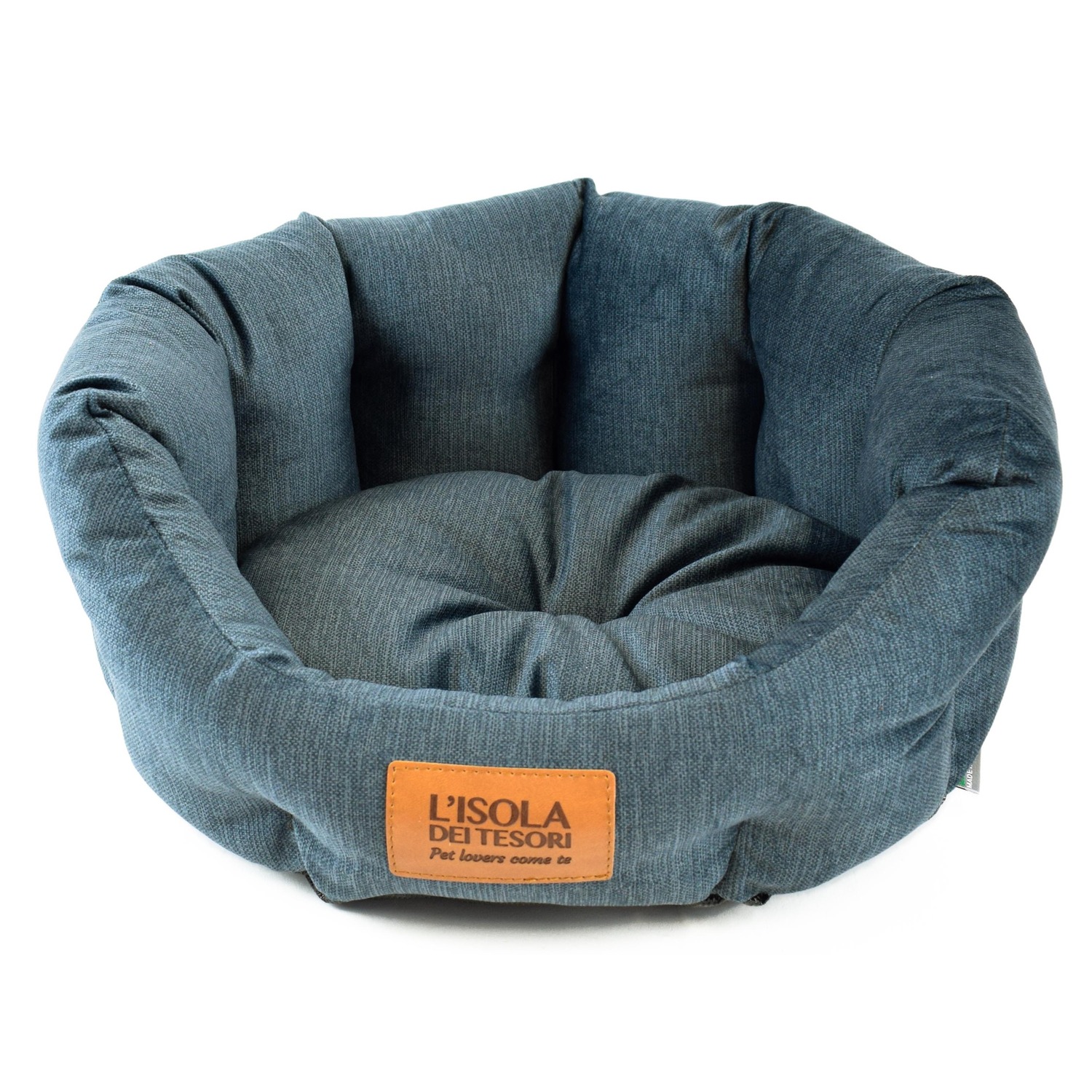 L'Isola dei Tesori Cuccia Softy Premium ovale Terracotta 55 cm img