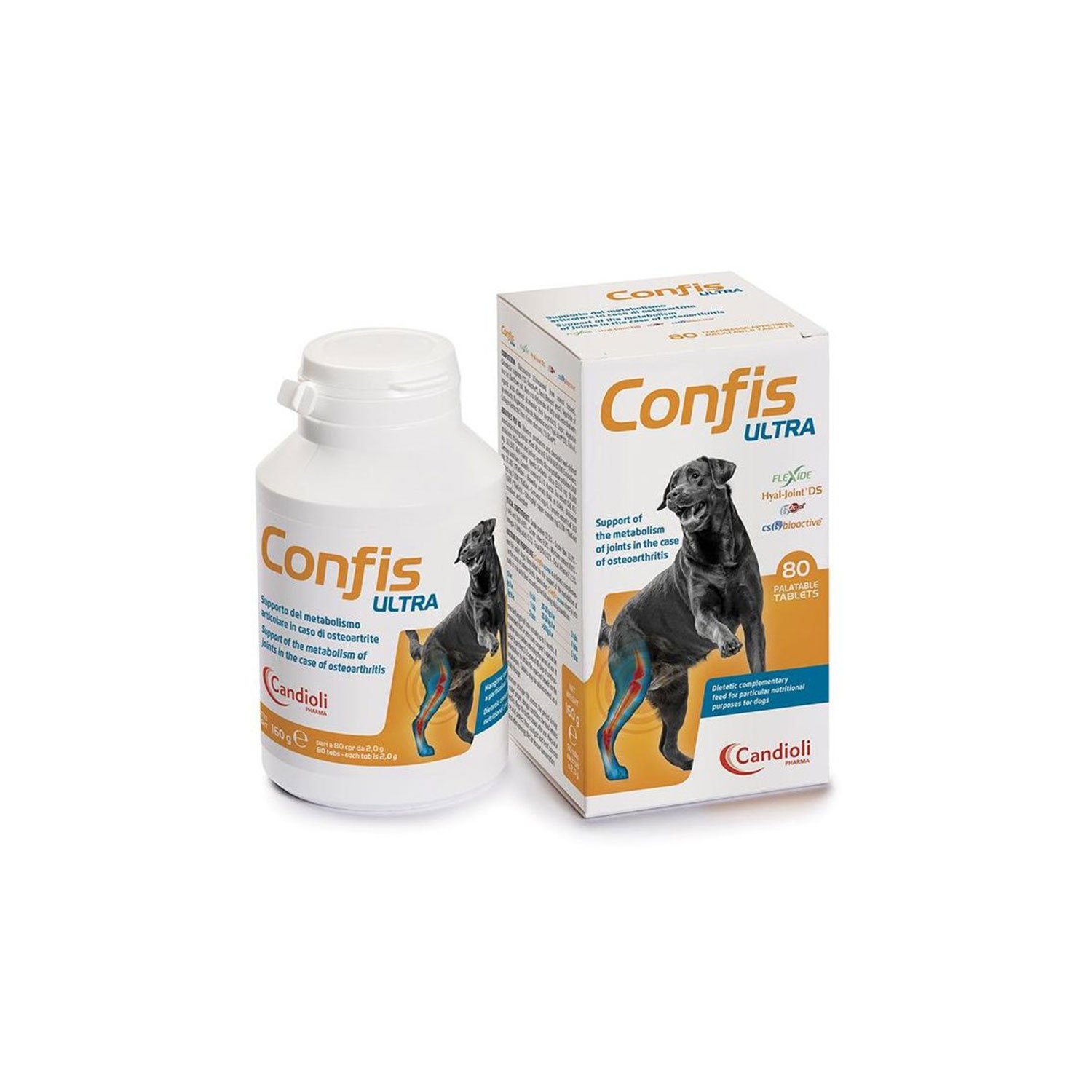 Candioli Confis Ultra per cani 80cpr