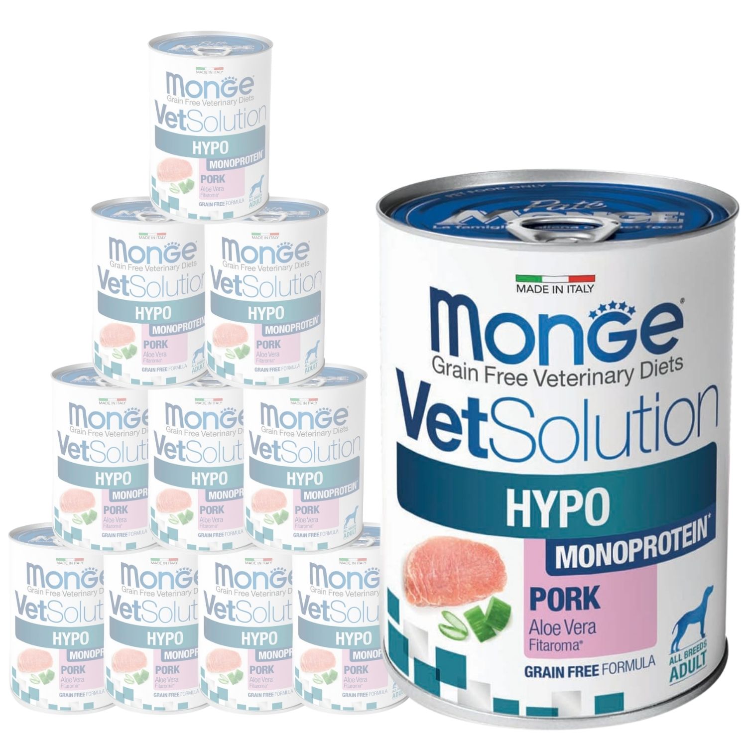 Monge VetSolution Diet Dog Hypo Monoprotein Maiale 400 gr img