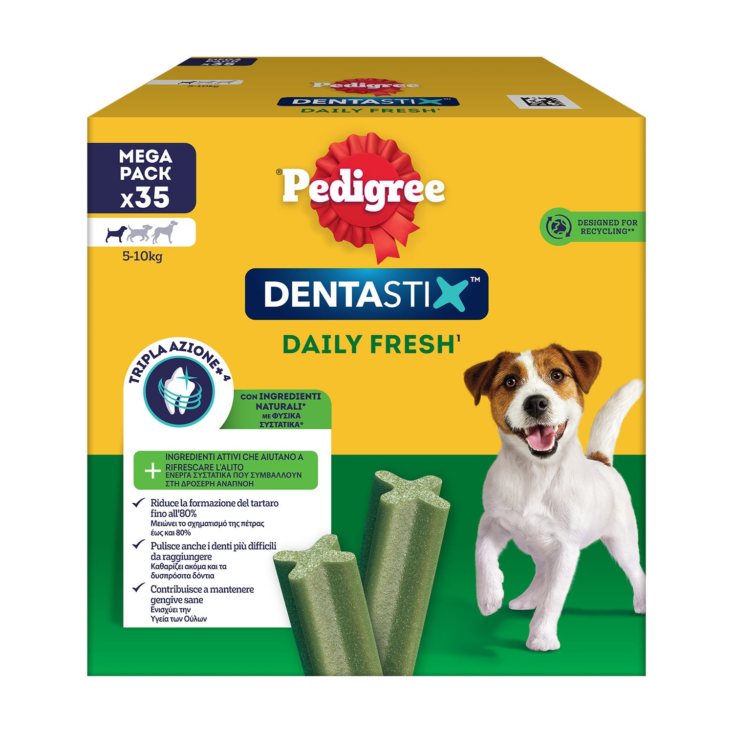Pedigree Dentastix Fresh Dog Small x35 pz