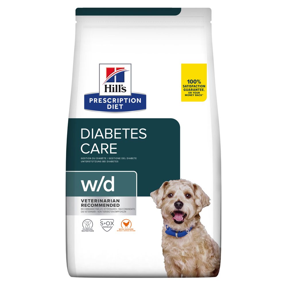 Hill's Prescription Diet Dog w/d Diabetes Care con Pollo 1,5 kg img