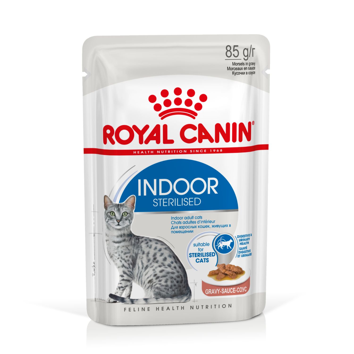 Royal Canin Cat Adult Indoor Gravy 85gr