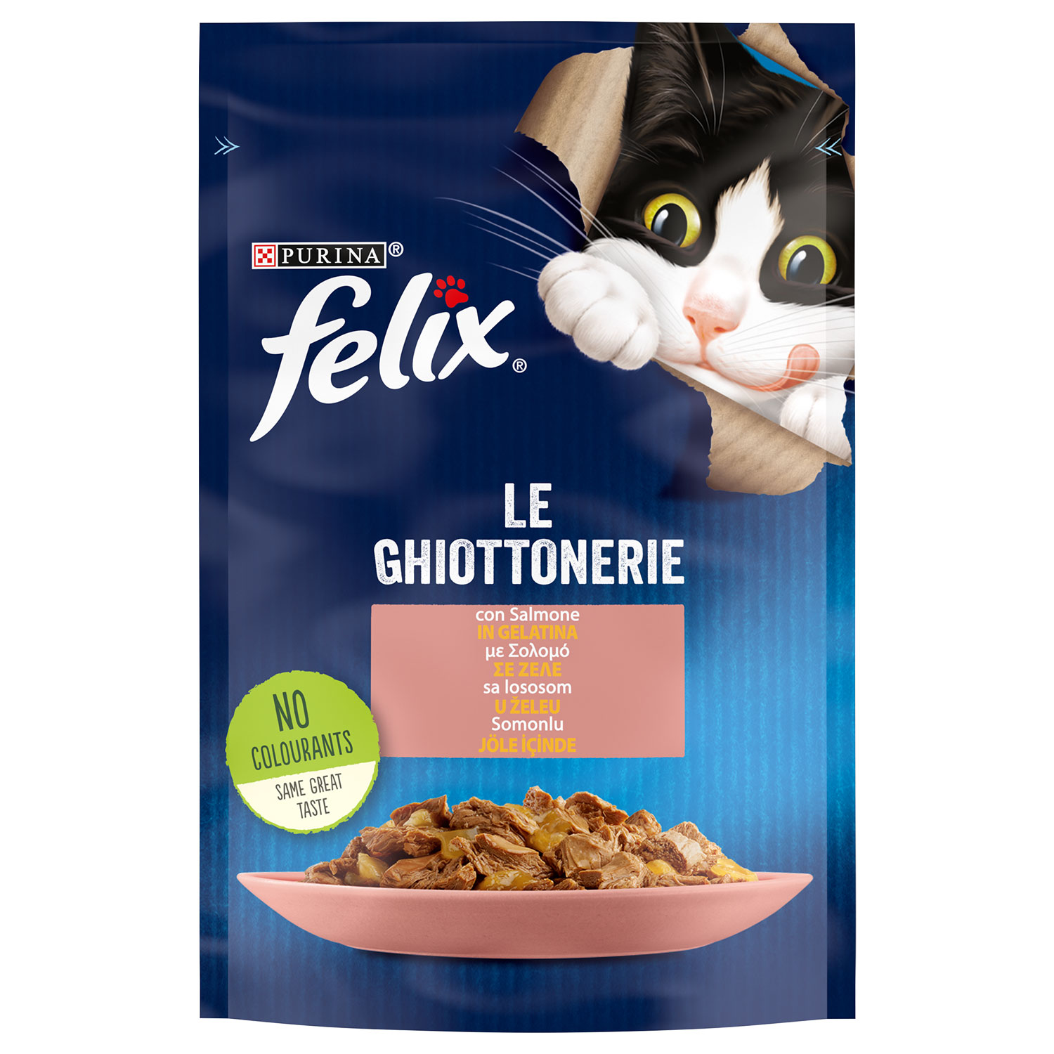 Felix Le Ghiottonerie Cat Adult con Salmone 85 gr