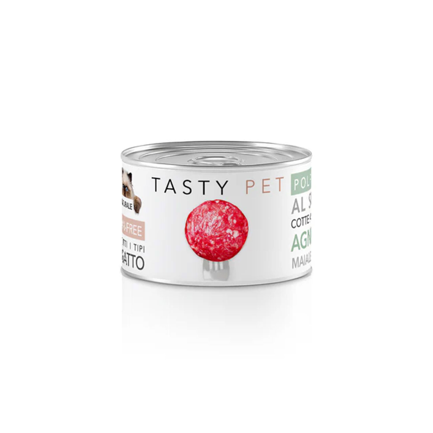 Tasty pet Cat Adult Polpette di Agnello al sugo con carote e mela 50gr