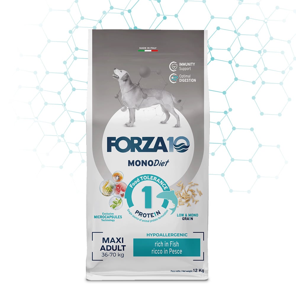 Forza 10 Mono Diet Dog Maxi Adult al Pesce 12 kg