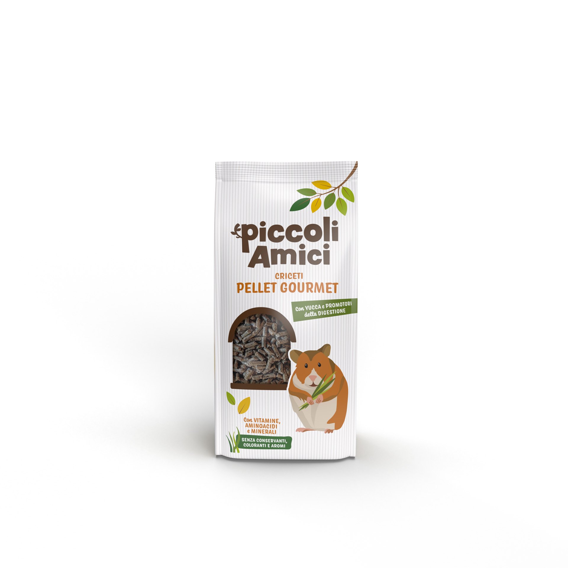 Piccoli Amici Criceti Pellet Gourmet 800g