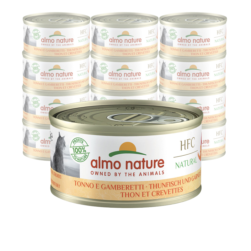 Almo Nature HFC Natural Cat Tonno e Gamberetti 70 gr
