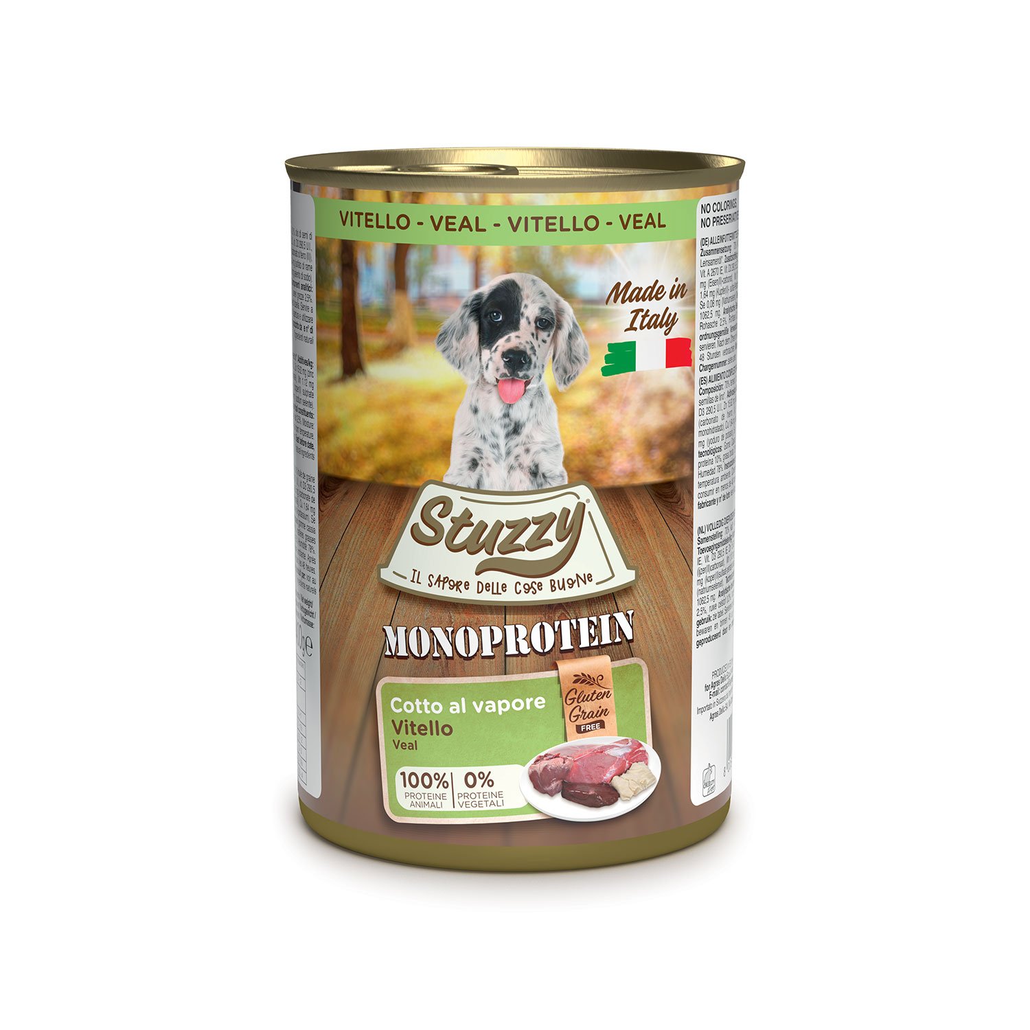 Stuzzy Dog Puppy Monoprotein Vitello 400 gr