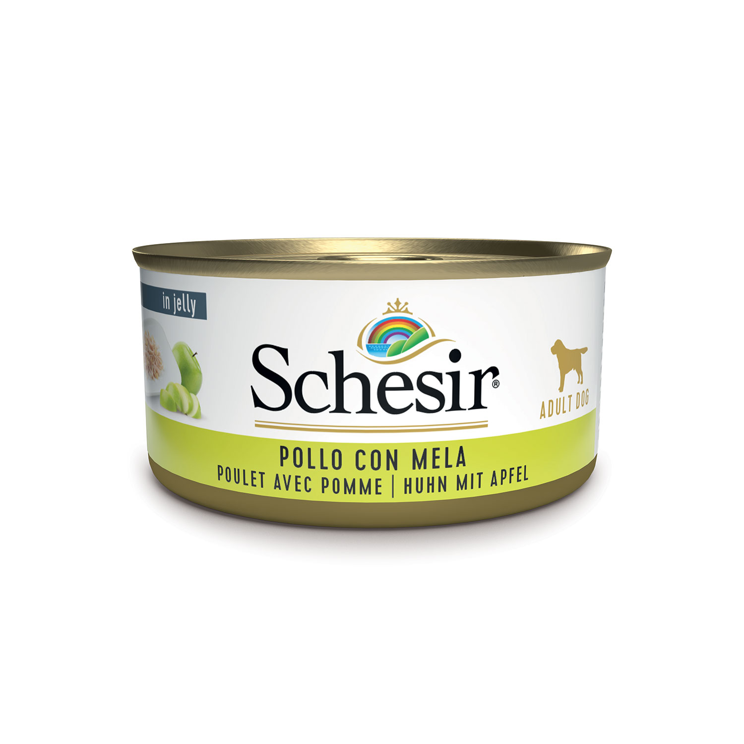 Schesir Dog Pollo con Mela 150 gr