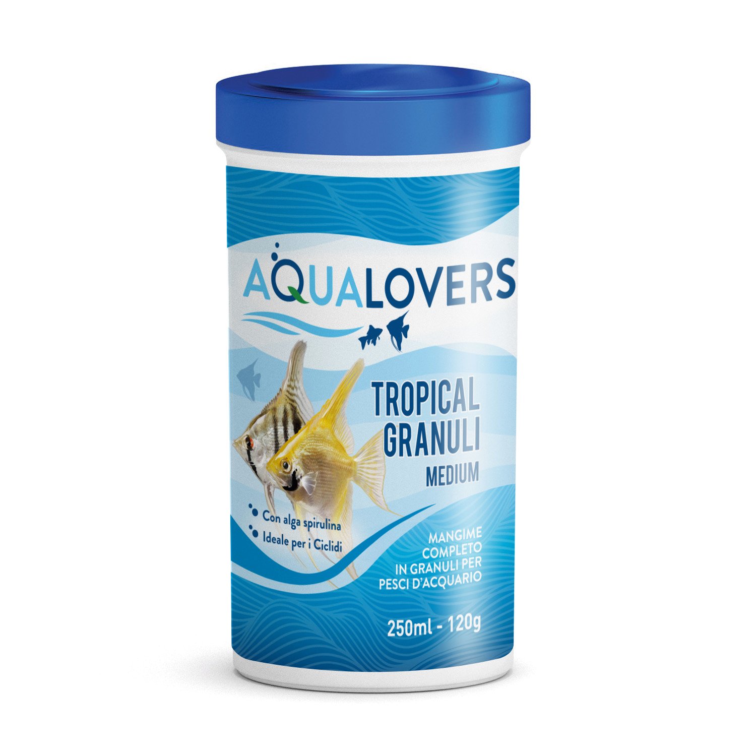 Aqualovers tropical Granuli Medium 120gr 250 ml