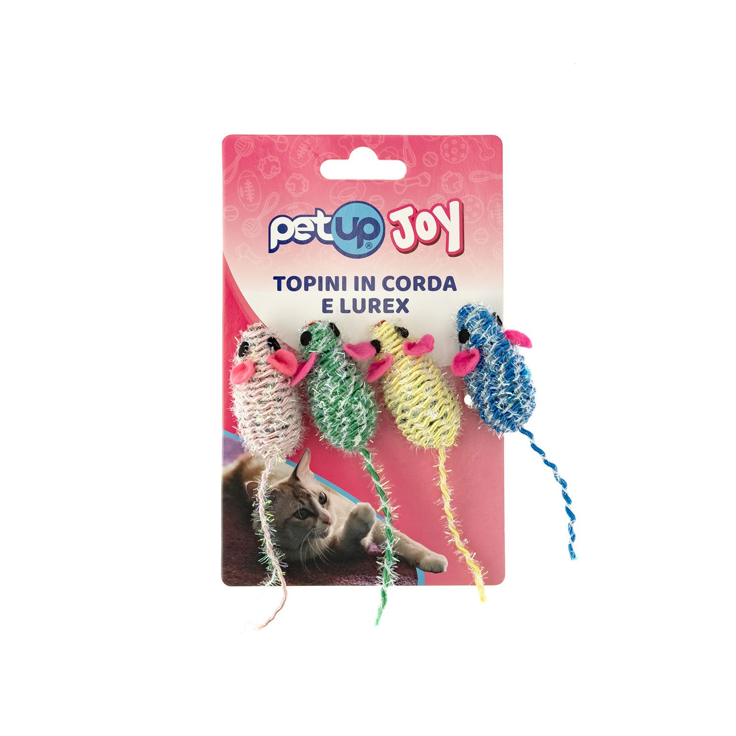 Petup Joy Topini in Corda e Lurex 5 cm