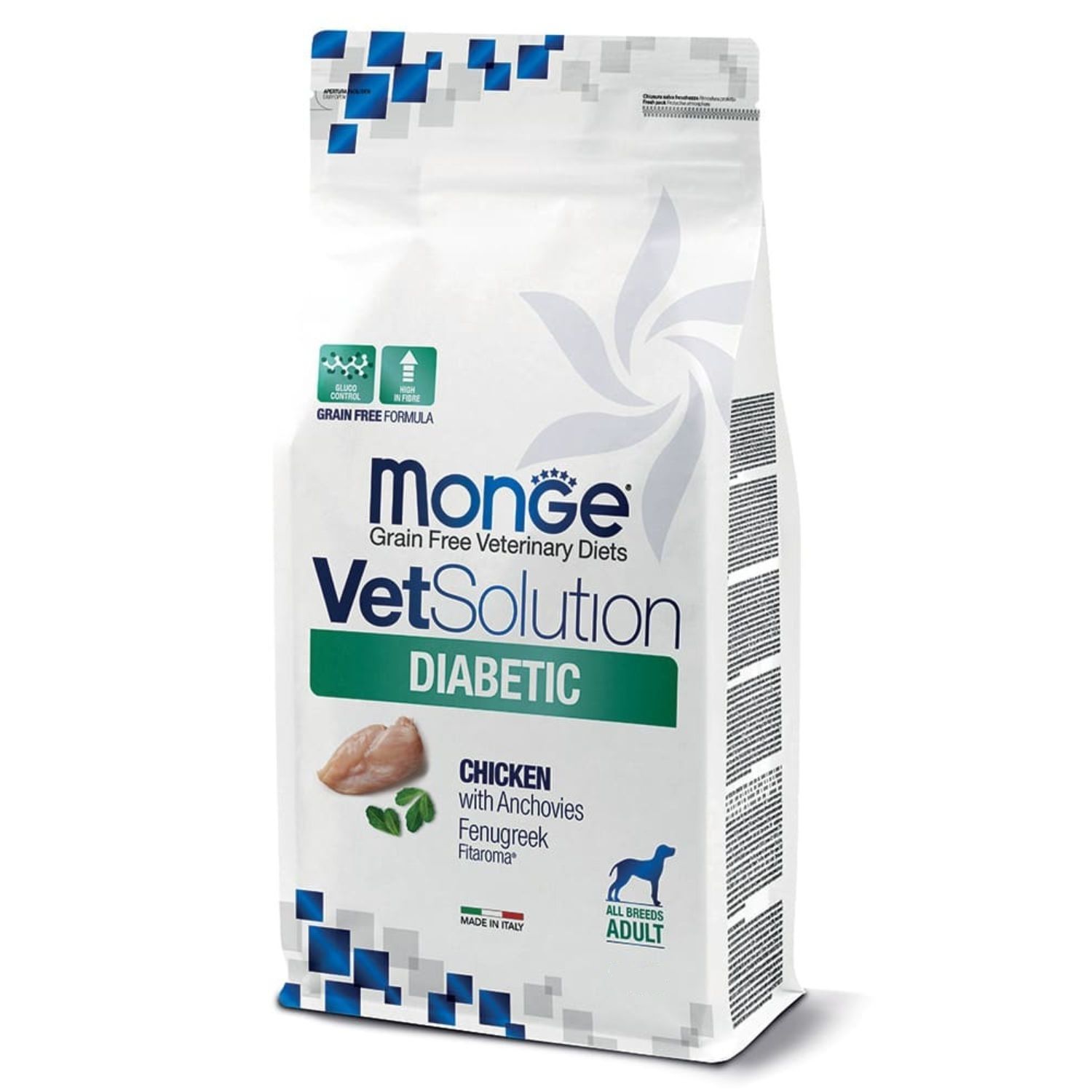 Monge VetSolution Dog Adult Diabetic 10 kg img