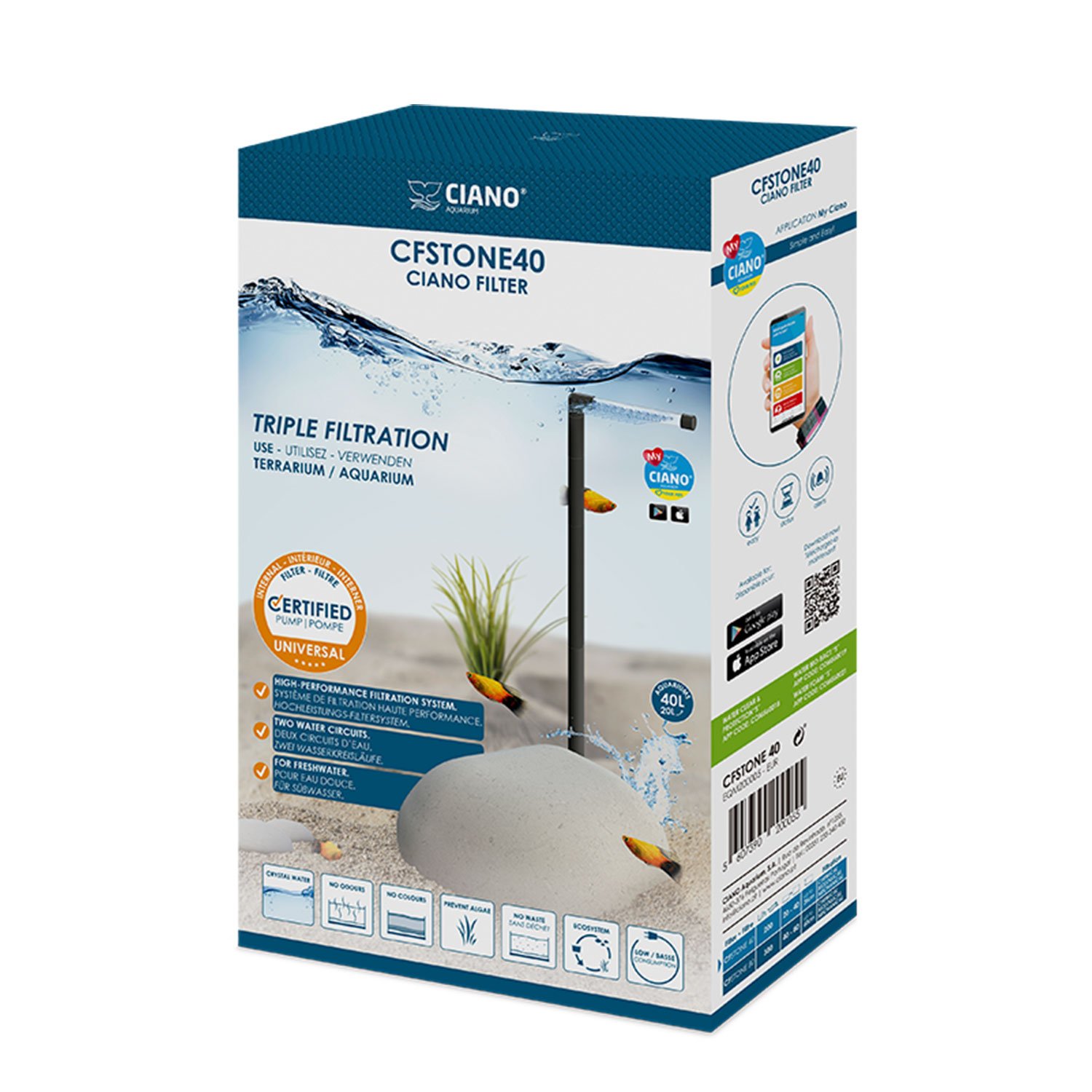 Ciano Filtro CF Stone 40