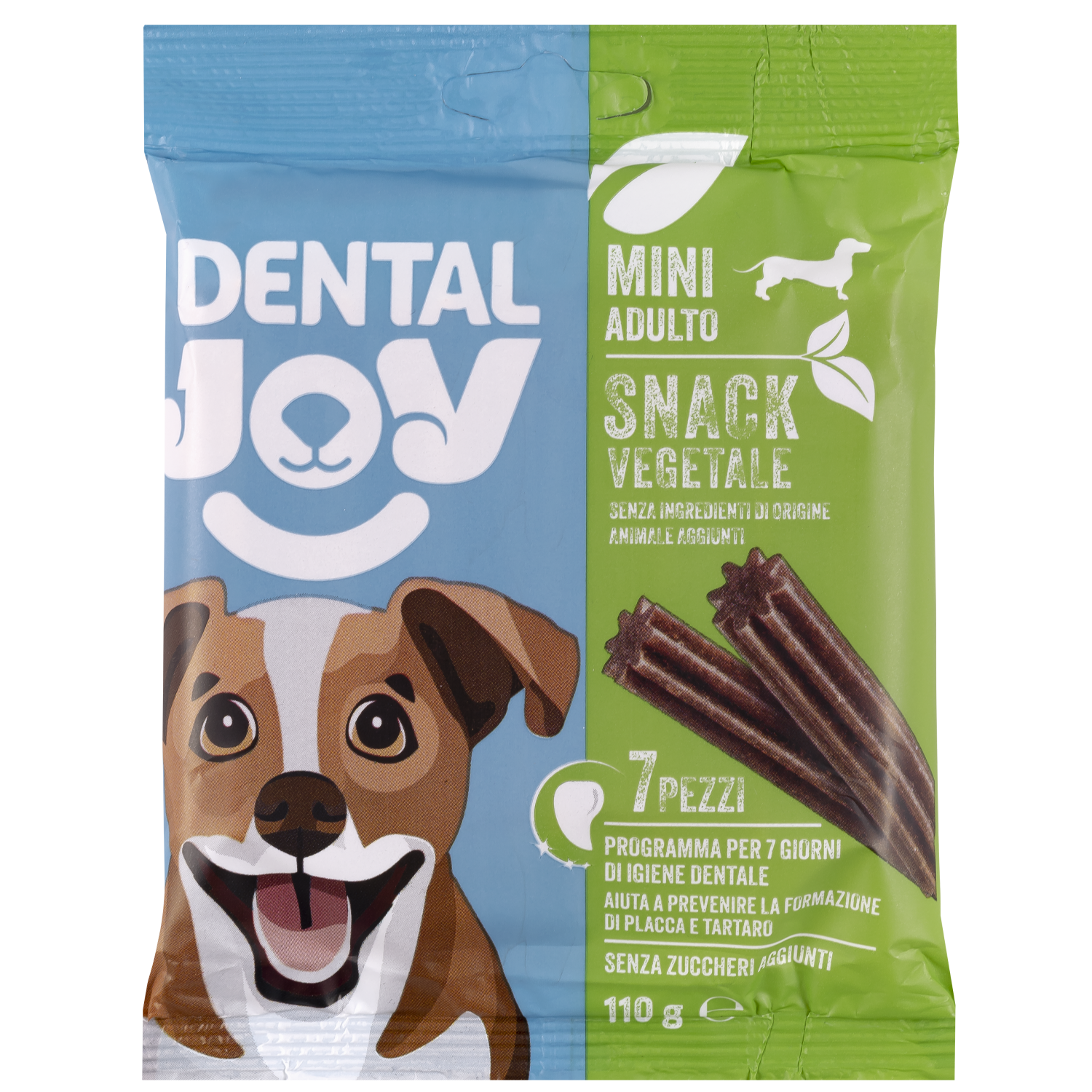 DentalJoy Dog Adult Mini Snack Vegetale 7 pz