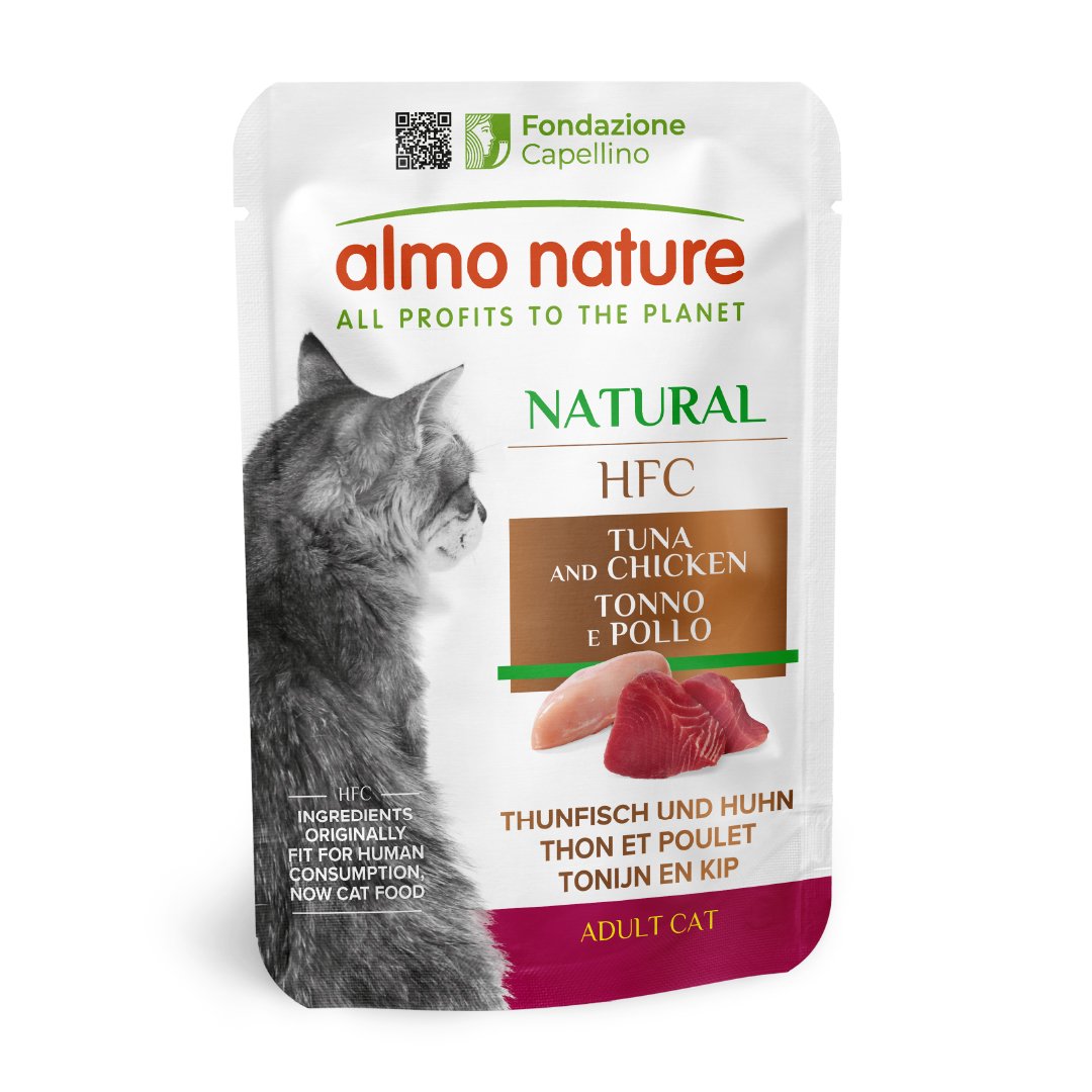 Almo Nature HFC Natural Cat Tonno e Pollo 55 gr