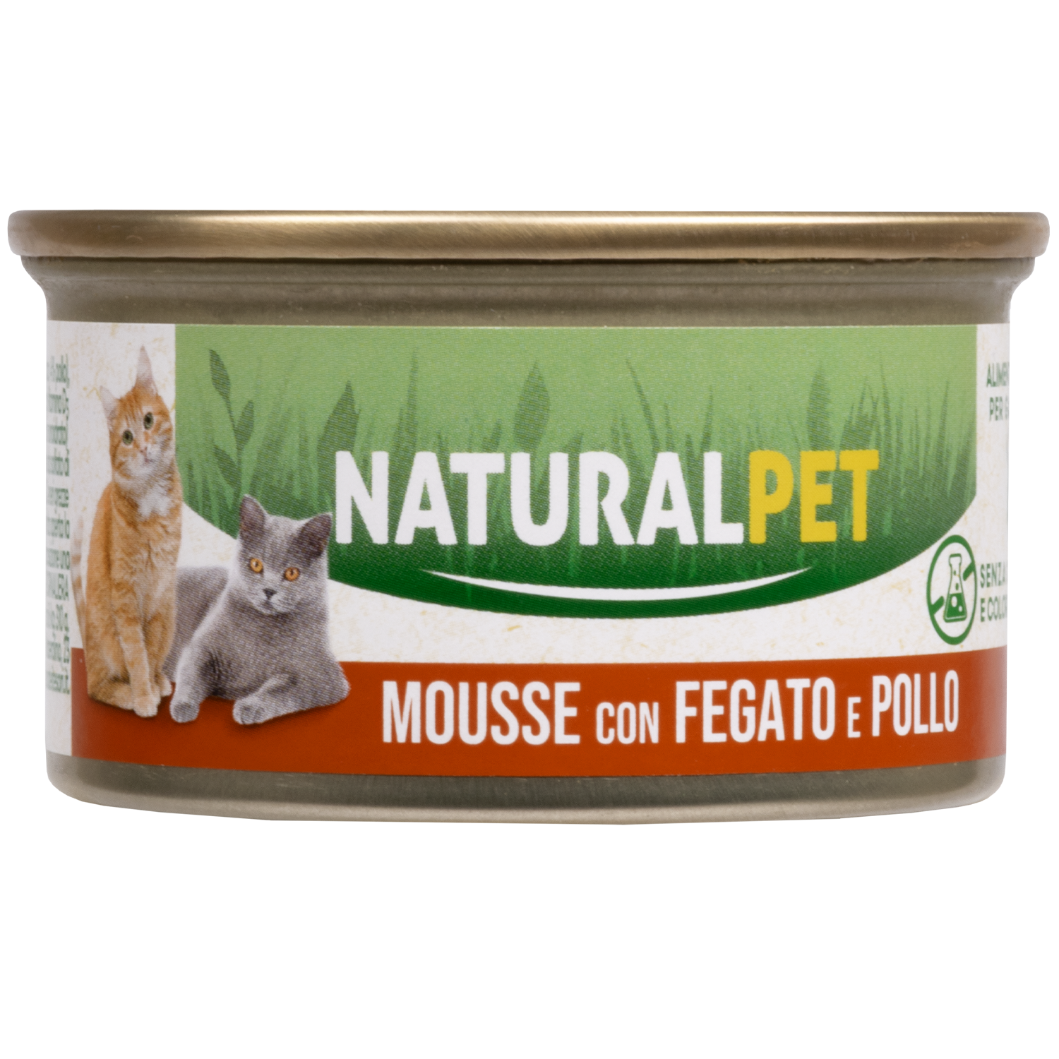 Naturalpet Cat Adult Mousse Fegato e Pollo 85gr